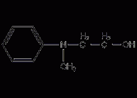 2-(methylanilino)ethanol structural formula