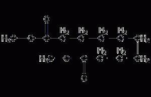 Dimethyl sebacate structural formula