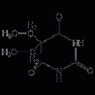 Barbiturate structural formula