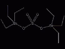 Bis(trifluoroethyltin) sulfate structural formula