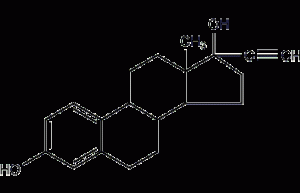 Ethinyl Estradiol Structural Formula