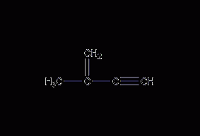 2-methyl-1-butene-3-yne structural formula