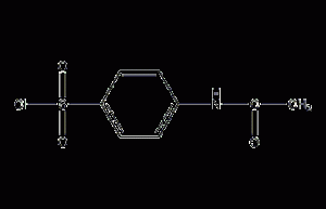 4-acetamidobenzenesulfonyl chloride structural formula