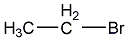 Bromeethane structural formula