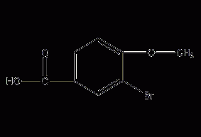 3-Bromo-4-methoxybenzoic acid structural formula