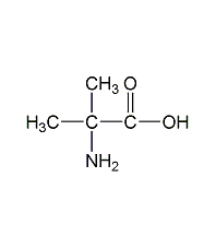 2-aminoisobutyric acid structural formula