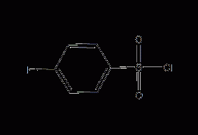 4-iodobenzenesulfonyl chloride structural formula