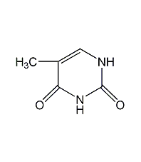 Thymine Structural Formula