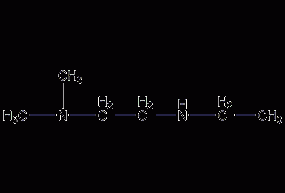 N,N-dimethyl-N'-ethylethylenediamine structural formula