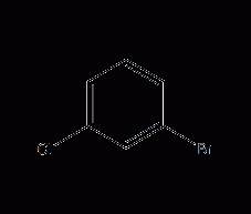 m-bromochlorobenzene structural formula