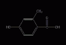 Methyl paraben structural formula