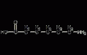 6-aminocaproic acid structural formula