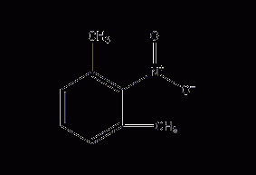 2-nitro-m-xylene structural formula