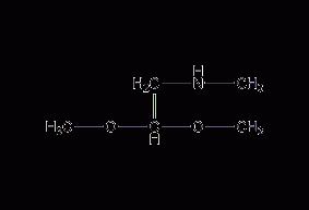 Methylaminoacetaldehyde dimethyl acetal structural formula