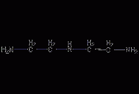 Diethylenetriamine structural formula