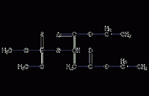 Malathion structural formula