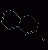 2-hydroxyquinoline structural formula