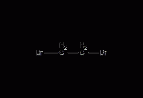 1,2-dibromoethane structural formula