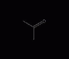 acetone structural formula