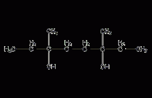 3,6-dimethyl-3,6-octanediol structural formula