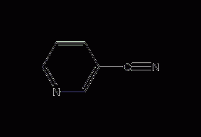 3-cyanopyridine structural formula