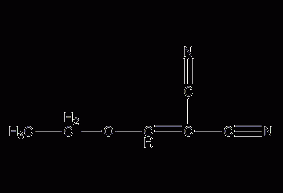 Ethoxymethylene phthalonitrile structural formula