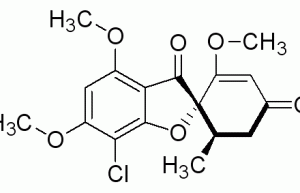 Greosofulvin structural formula