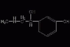 Phenylephrine base structural formula