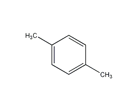 P-xylene structural formula