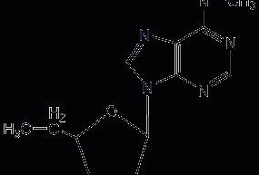 Puromycin aminonucleoside structural formula