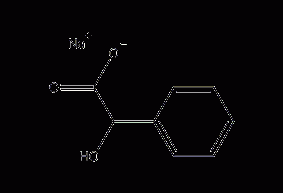 Sodium Mandelate Structural Formula