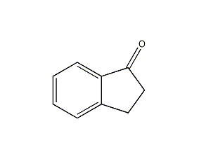 1-indanone structural formula