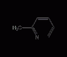 2-methylpyridine structural formula