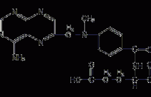 Methotrexate structural formula