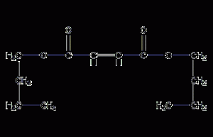 Dibutyl fumarate structural formula