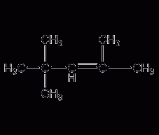 2,4,4-trimethyl-2-pentene structural formula