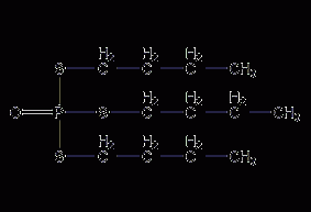 Structural formula of defoliated phosphorus