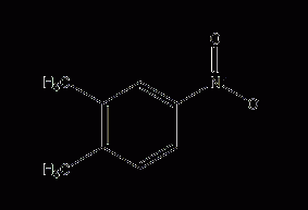 3,4-dimethylnitrobenzene structural formula