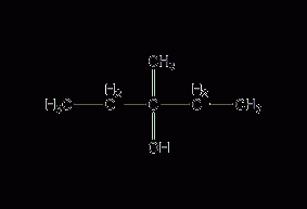 3-methyl-3-pentanol structural formula