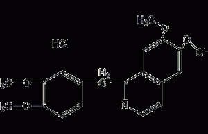 Papaverine structural formula