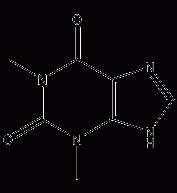 Theophylline Structural Formula