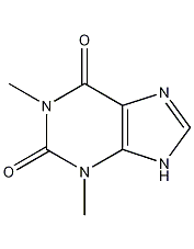 Theophylline Structural Formula