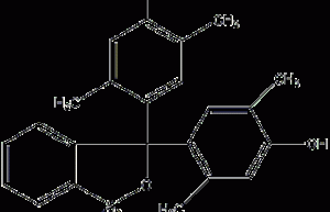 P-xylenol blue structural formula