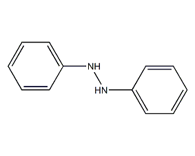 1,2-diphenylhydrazine structural formula