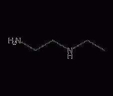 N-ethylethylenediamine structural formula