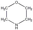 Morpholine structural formula