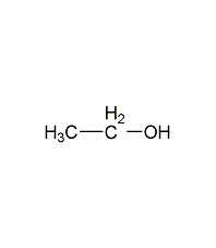 Ethanol structural formula