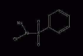 Chloramine B structural formula