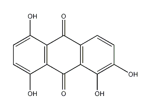 Quinoalizarin structural formula