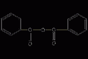 Benzoic anhydride structural formula